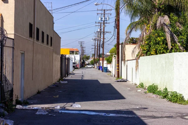 Alley Way Los Angeles — Foto de Stock