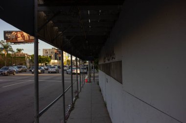 Los Angeles 'ta bir binanın yenilenmesi