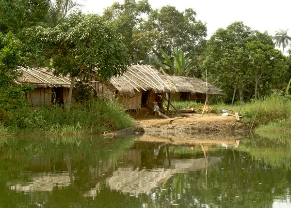   REKAM DIGITAL CAMERA, 2006 fotoğrafı, Afrika, Nijerya, Imo Nehri deltası        