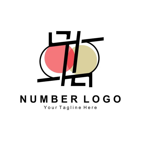 Número Siete Logotipo Diseño Iconos Premium Ilustración Vectorial Para Empresa — Vector de stock