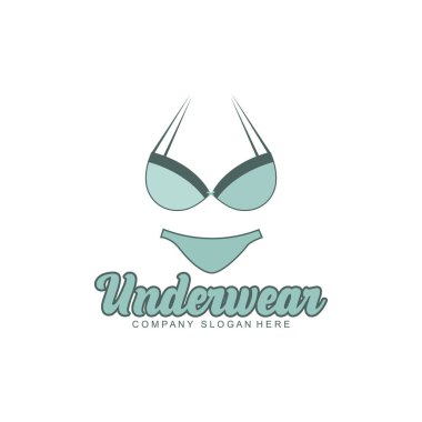 Şık giyim logosu vektörü, Erkek ve Kadın Moda Tasarımı Çizimi