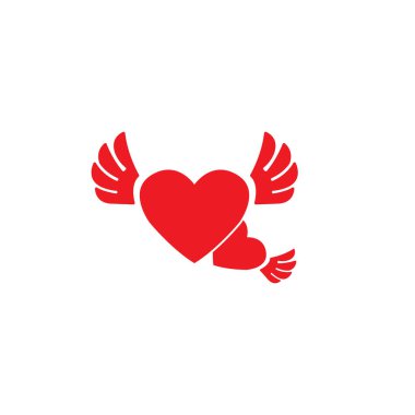 Güzellik Aşk Vektörü simge tasarım şablonu