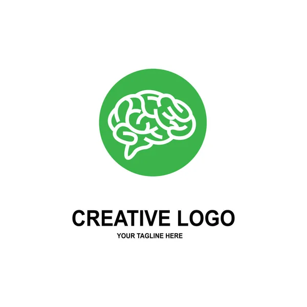 Health Brain Vector Illustration Icon Template Design — Stock Vector