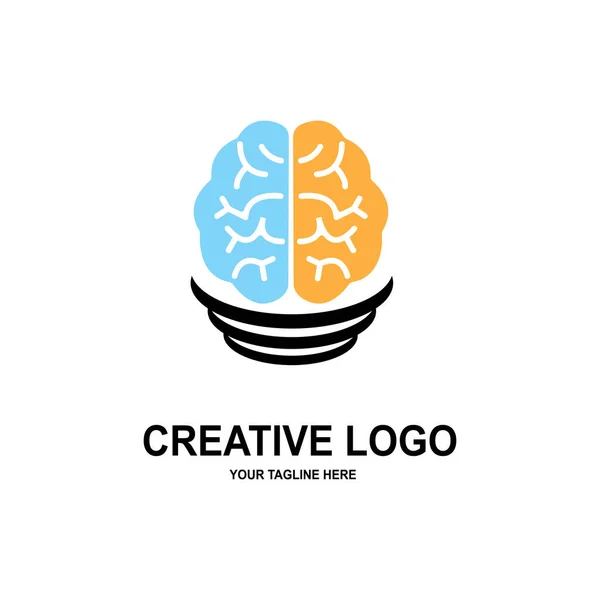 Health Brain Vector Illustration Icon Template Design — Stock Vector