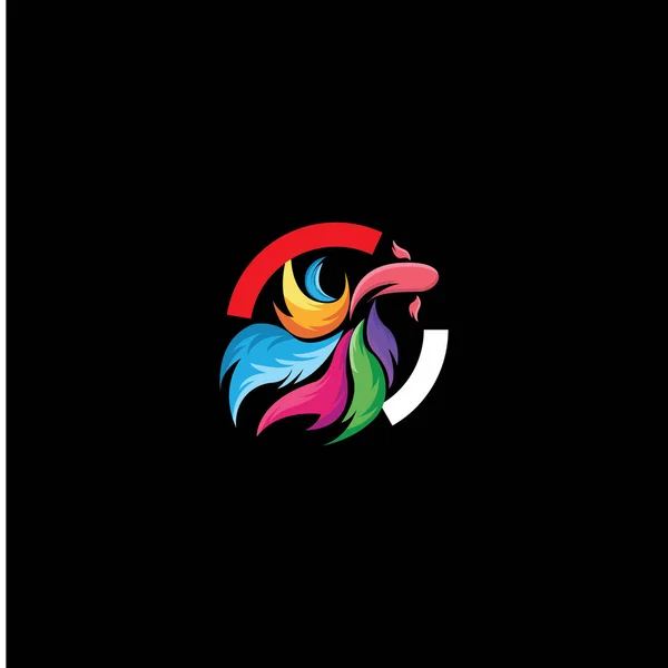 Guppy Fish Icon Vector Logo Gratis — Vector de stock