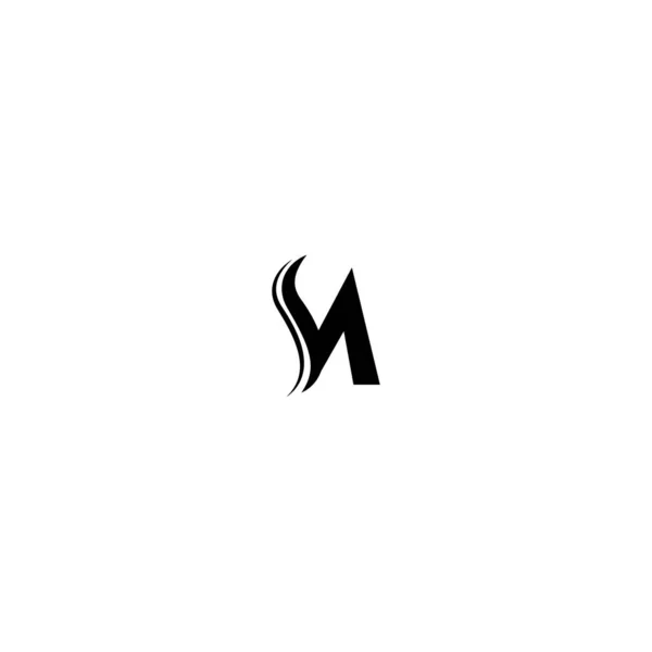 Modèle Logo Lettre Conception Illustration Vectorielle — Image vectorielle