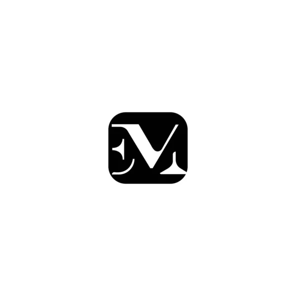 Carta Logo Plantilla Vector Ilustración Diseño — Vector de stock