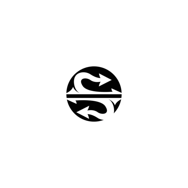 Empresa Corporativa Letra Logo Diseño Vector — Vector de stock