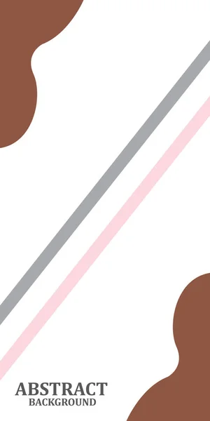 Векторний Шаблон Банера Високоякісний Пастельний Колір Естетичний Абстрактний Фон — стоковий вектор