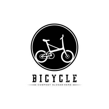 Motosiklet Logosu Simgesi Vektörü, spor aracı, yarış, gündelik, yokuş aşağı, retro şablon