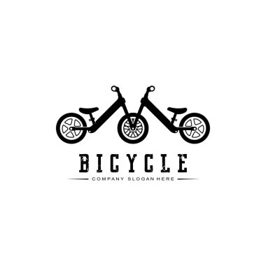 Motosiklet Logosu Simgesi Vektörü, spor aracı, yarış, gündelik, yokuş aşağı, retro şablon