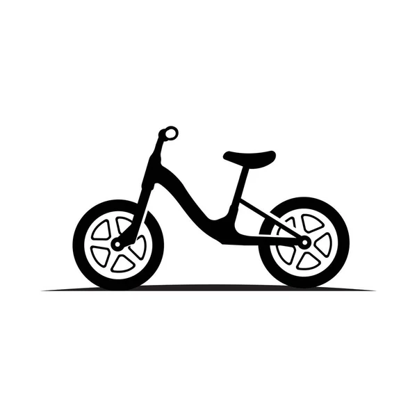 Vélo Logo Icon Vecteur Véhicule Pour Les Sports Course Occasionnel — Image vectorielle