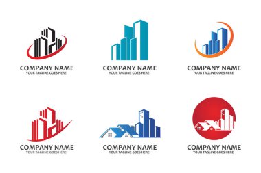 Özellik ve İnşaat logosu serbest vektör simgesi