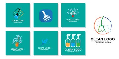 Basit temiz sembol vektör logosu