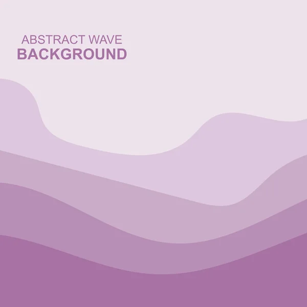 Ocean Waves Background Logo Design Vector Art Icons Pastel Colors — Stockvektor