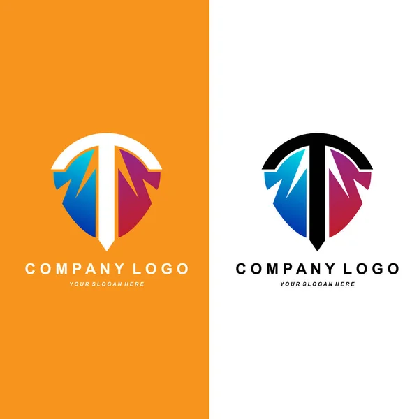 Lub Font Logo List Icon Vector Firma Brand Design Illustration — Wektor stockowy