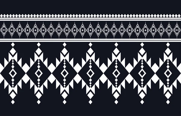 Seamless Geometric Ethnic Pattern Abstract Background Design Print Wallpaper Fabric — Stock Vector