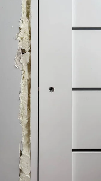 Serralheiro Reparação Lockpicker Porta Deslizante Branco Diy Pode Usar Para Imagens De Bancos De Imagens