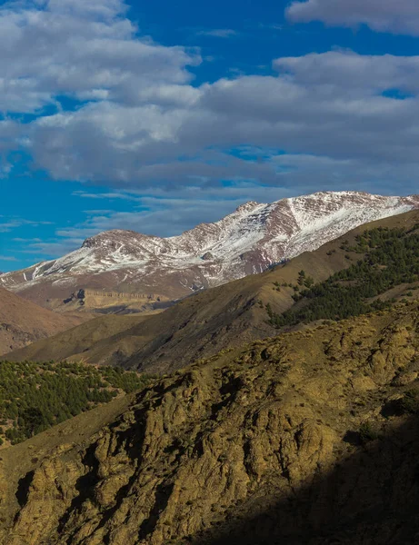 Tizin Tichka Landscape Atlas Mountains Morocco — стокове фото