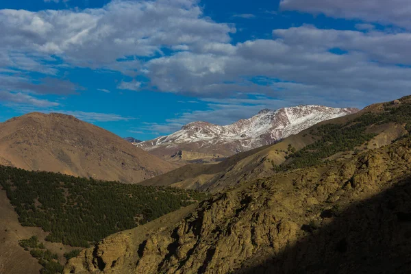 Paysage Tizin Tichka Dans Les Montagnes Atlas Maroc — Photo