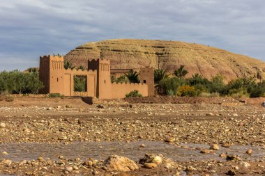 Kasbah AIT Benhaddou Fas Atlas dağlarında