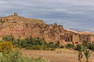 Kasbah AIT Benhaddou Fas Atlas dağlarında
