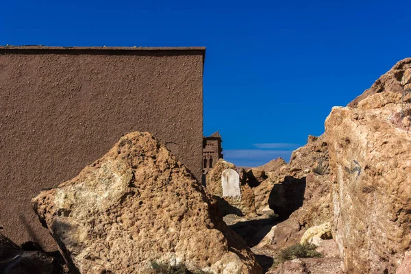 Old Desert Fortified City Ait Benhaddou Ouarzazate Morocco — Stock Photo, Image