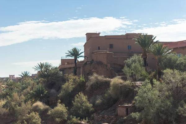 Παλιά Οχυρωμένη Πόλη Της Ερήμου Ait Benhaddou Ouarzazate Μαρόκο — Φωτογραφία Αρχείου