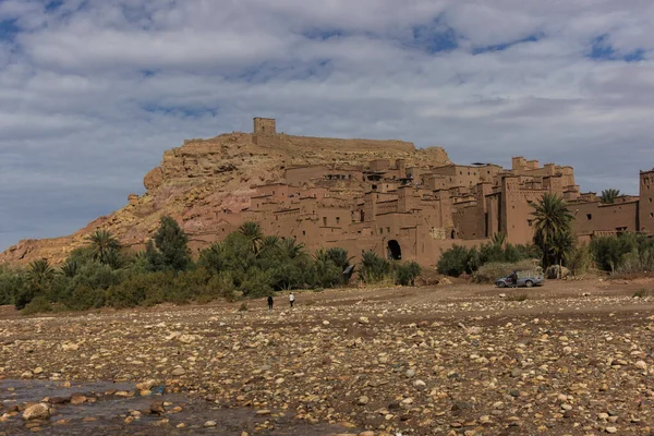 Kasbah Ait Benhaddou Nas Montanhas Atlas Marrocos — Fotografia de Stock