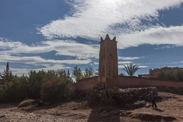 Tornyai Ait Ben Haddou Marokkó — Stock Fotó