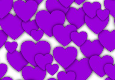 Kartpostallar, hediyeler ve kartpostallar için kalpleri olan kusursuz sevgililer günü desenleri. 