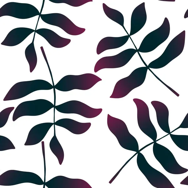 Palms gradient cute leaves for fabrics and textiles — Stock Photo, Image