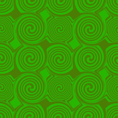 Kumaşlar, tekstil, ambalajlar, hediyeler, kartlar ve çarşaflar için sarmal desenli kusursuz bir düzen. 