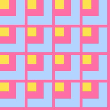 Kumaşlar ve tekstil ve ambalaj ve hediyeler ve kartlar ve çarşaflar için geometrik desen 