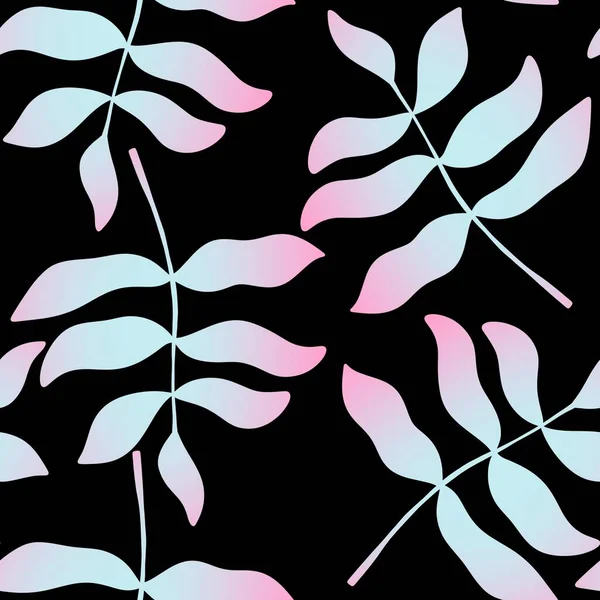 Palmen verloop schattig bladeren voor stoffen en textiel — Stockfoto