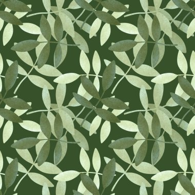 Kumaş ve tekstil yaprakları için kusursuz desen