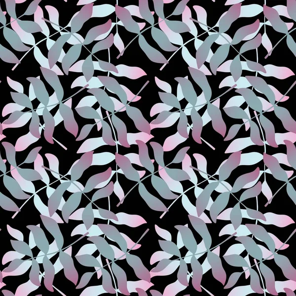 Gradiente de palmas hojas lindas para telas y textiles — Foto de Stock