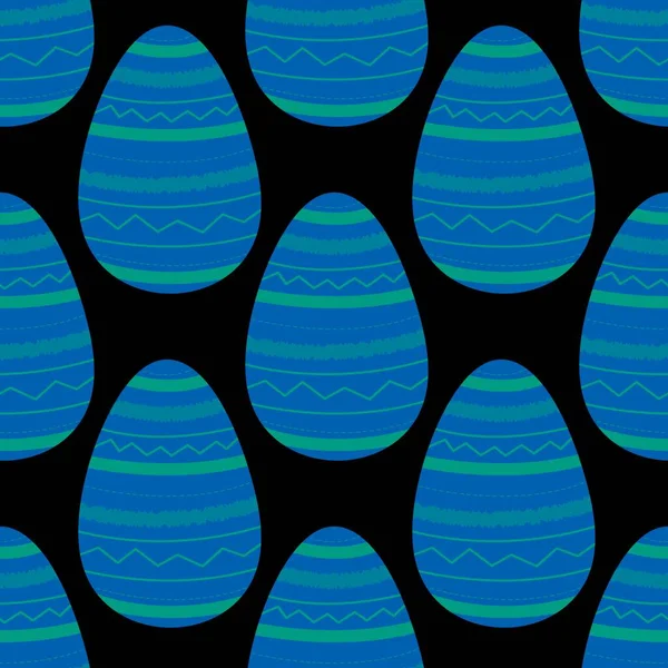 Páscoa sem costura padrão com ovos para papel de parede e tecidos e têxteis e embalagens e presentes — Fotografia de Stock
