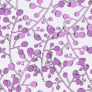 Kumaş ve tekstil yaprakları için kusursuz desen