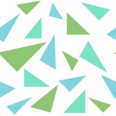 Kumaşlar, tekstil, ambalaj ve hediyeler için renklendirilmiş, pürüzsüz üçgen desen 