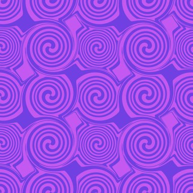 Kumaşlar, tekstil, ambalajlar, hediyeler, kartlar ve çarşaflar için sarmal desenli kusursuz bir düzen. 