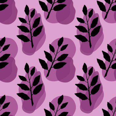 Kumaş ve tekstil yaprakları için kusursuz desen