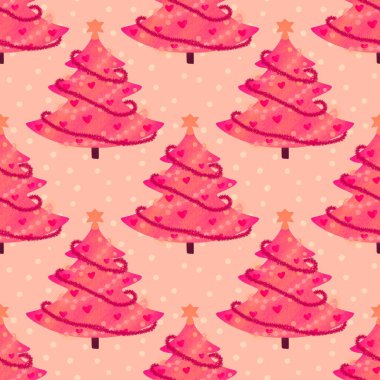 Kumaşlar ve hediyeler için yeşil şirin Noel ağacı