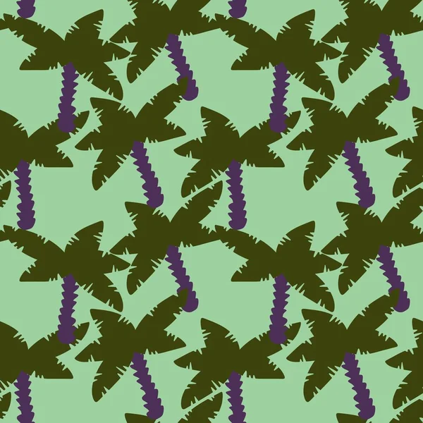Bezešvé vzory s palmami pro tkaniny a textilie — Stock fotografie