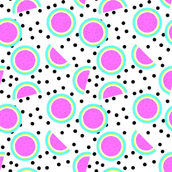 Kumaş ve tekstil için karpuz desenli kusursuz desen 