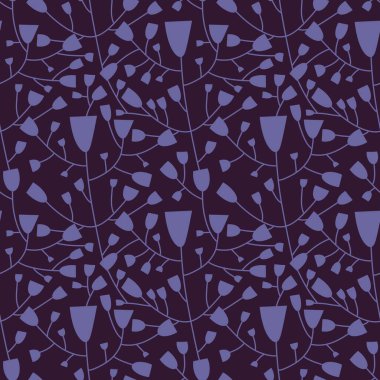 Kumaş ve tekstil için çiçeklerle kusursuz çiçek deseni 