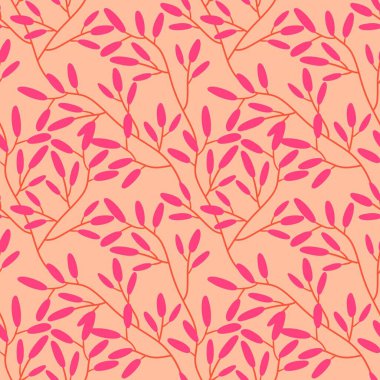 Kumaşlar, tekstil ve çarşaflar için böğürtlenli kusursuz desen 