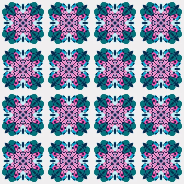 Motif floral abstrait néon pour tissus et textiles et emballage — Photo