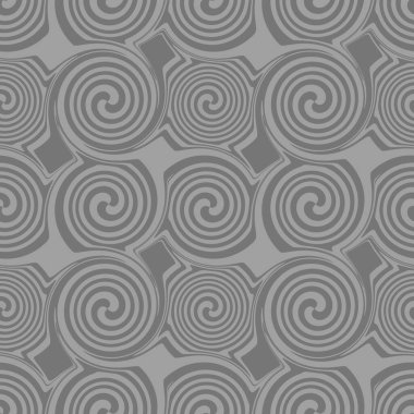 Kumaşlar, tekstil, ambalajlar, hediyeler, kartlar ve çarşaflar için sarmal desenli kusursuz bir düzen. 