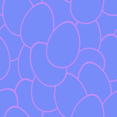 Duvar kağıdı, kumaş, tekstil, ambalaj ve hediyeler için yumurtaları olan paskalya pürüzsüz deseni. 